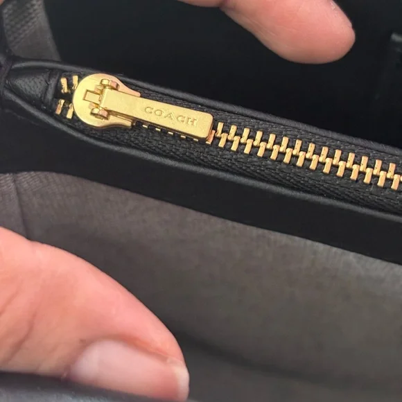 Coach Tabby 33 Quilted Nappa Leather Black With Gold Hardware Shoulder Bag - Picture 13 of 13